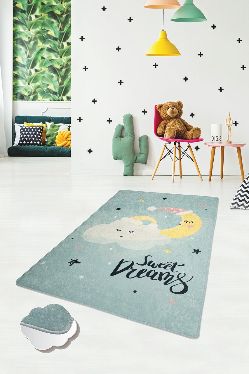 Covor pentru copii, Sweet Dreams, 140x190 cm, Multicolor - imagine 6